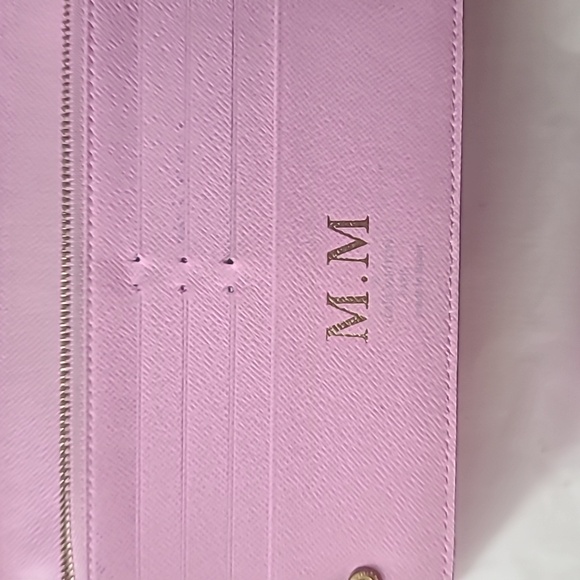 EUC Louis Vuitton x Takashi Murakami White Portefeuille Insolite Monogram Wallet - Picture 7 of 11